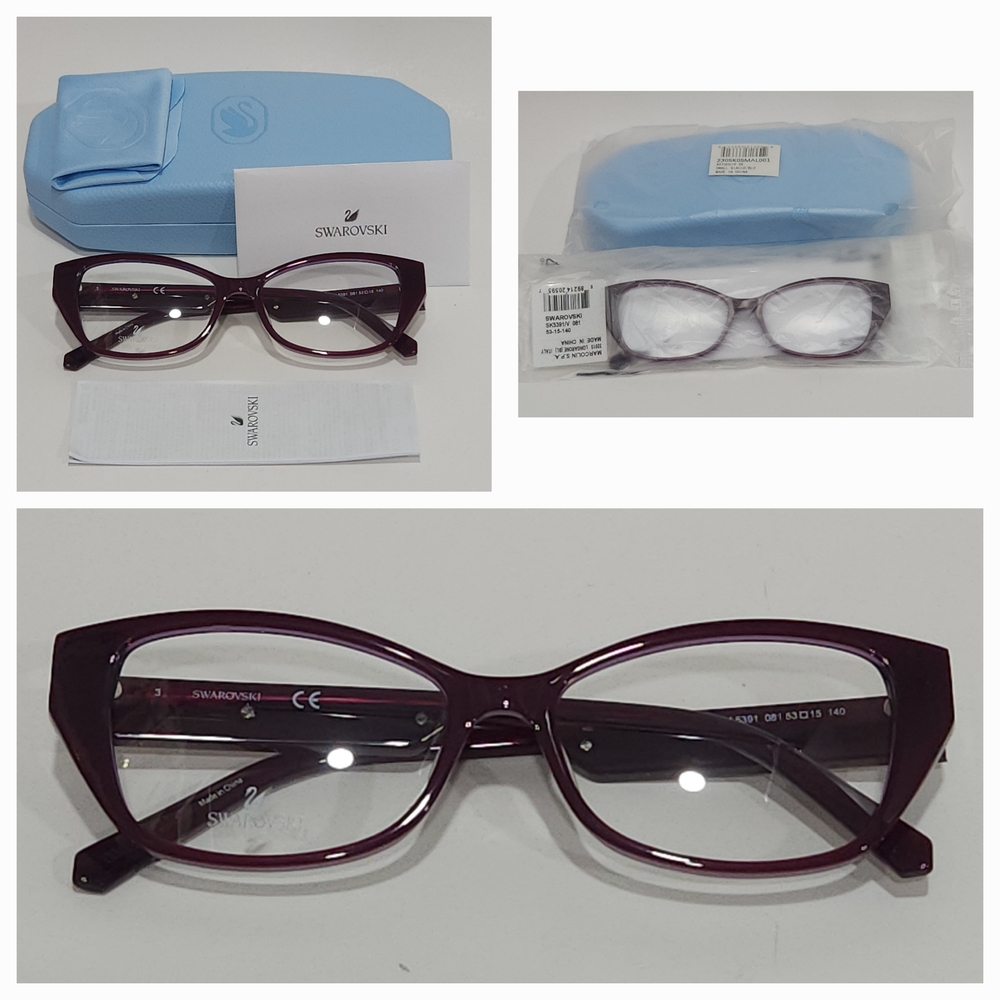 SWAROVSKI SK5391, Swarovski Women's Violet Glasses
